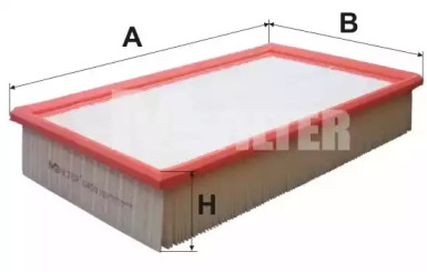 K490 MFILTER Фильтр воздушный S210/W210 95-03